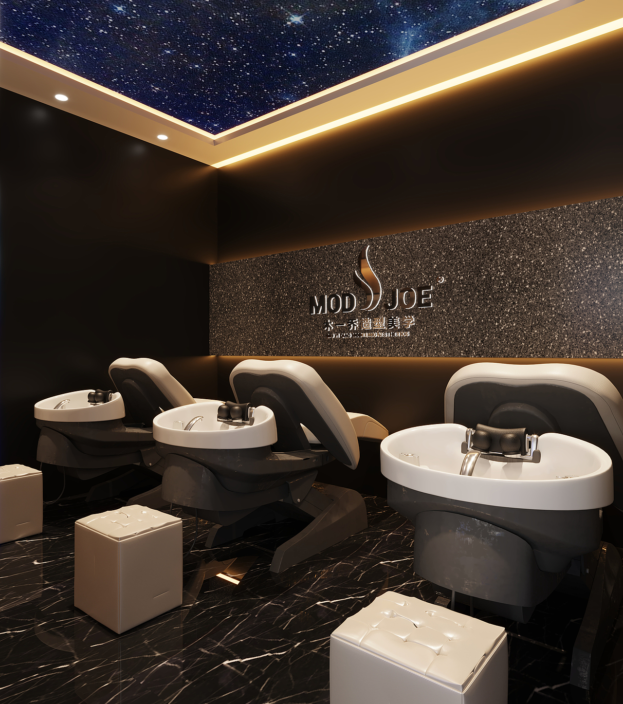 理发店（图ZMjgyMTcwMTgw） - 商业空间设计 - 站酷设计师瑞得设计原创素材 - 站酷ZCOOL