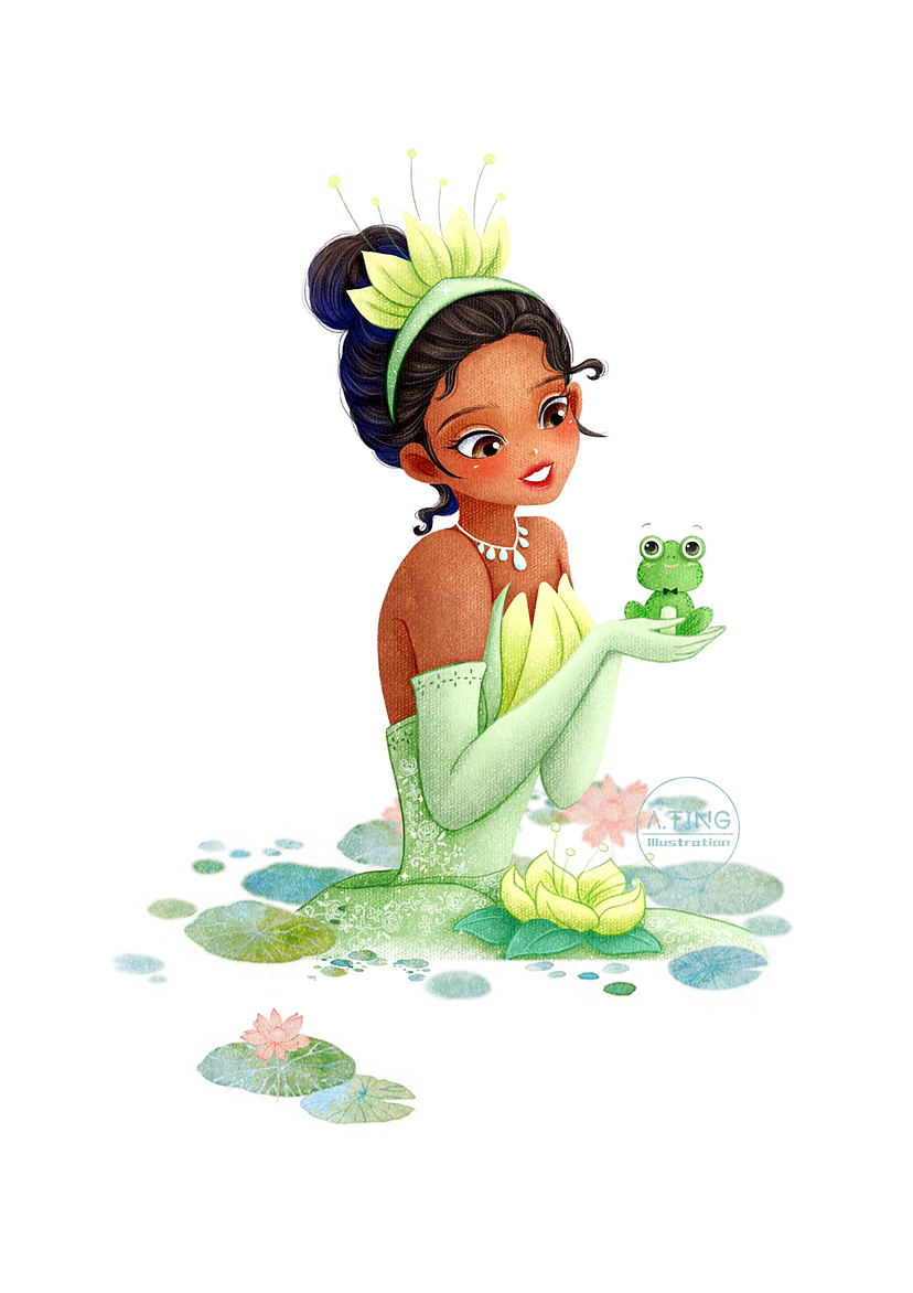 迪士尼公主同人合集