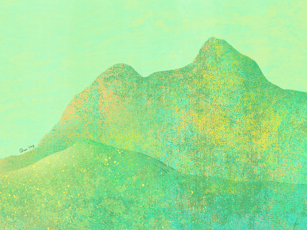 色彩60天挑战赛插画