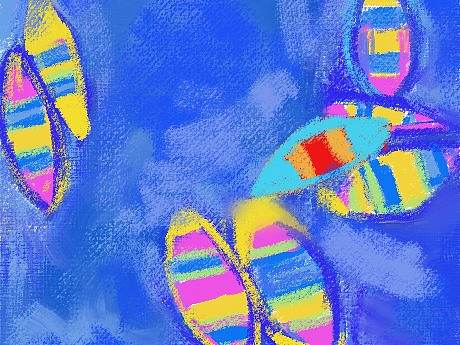 油画（个人主页-ZNDE2NzQ1MTI=） - 图案 - 站酷设计师19广告刘飞艳原创素材 - 站酷ZCOOL