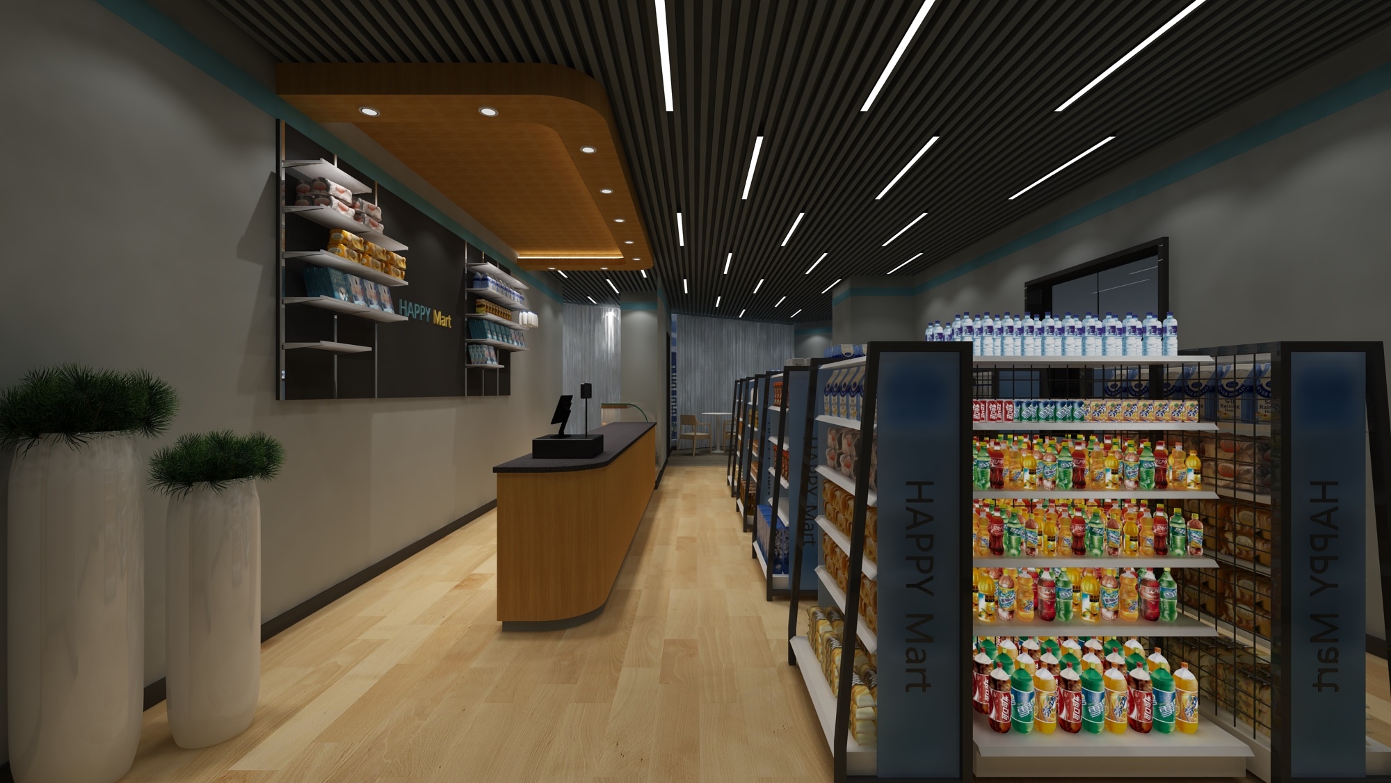 早期项目 商超便利店|空间|室内设计|三哥个 - 原创作品 - 站酷