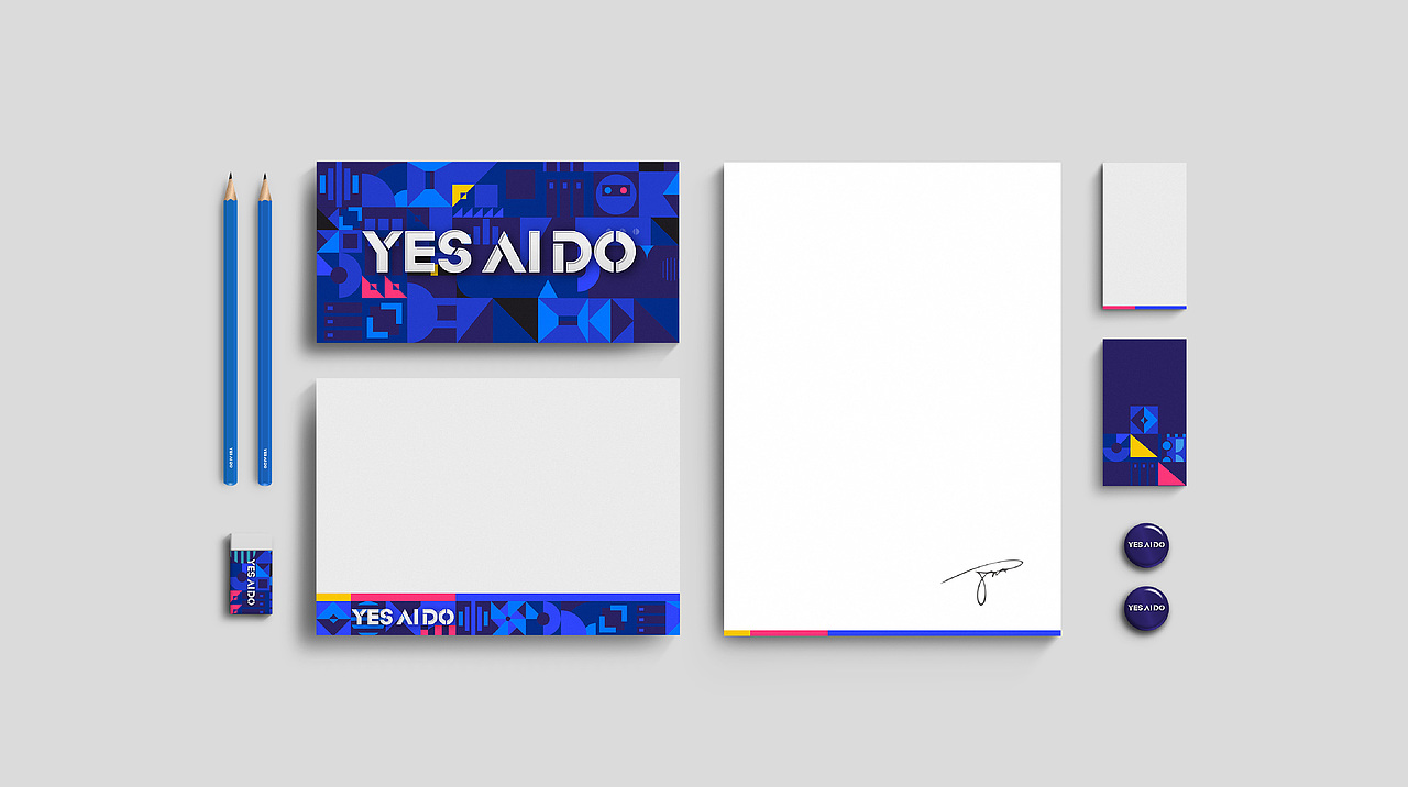 【2018百度世界大会“Yes, AI Do”】VI / 会场设计(图ZMTM1MDIxNzg0) - 展陈设计 - 站酷设计师百度BMD原创素材 - 站酷ZCOOL