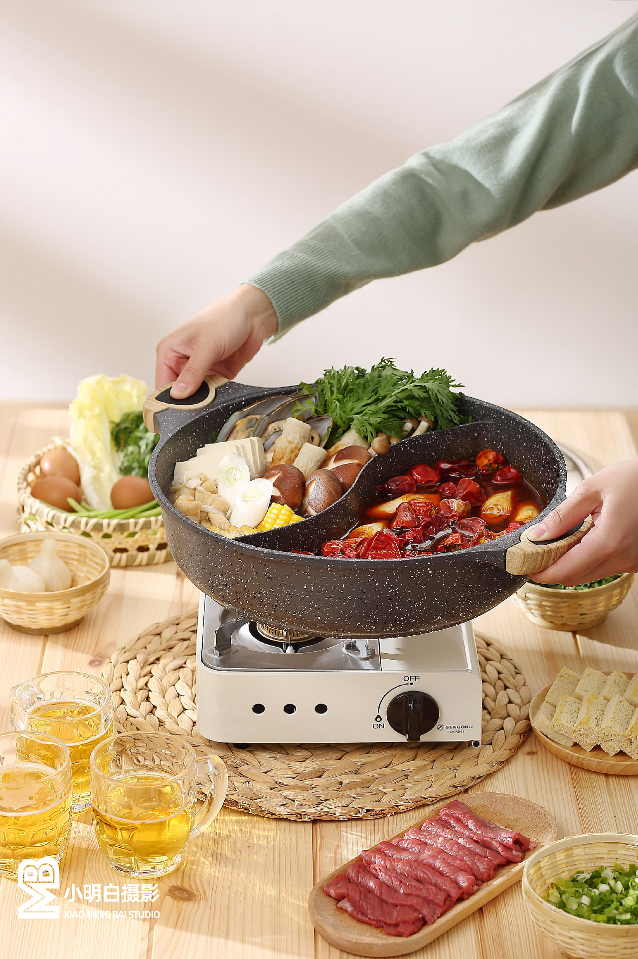 【平面摄影】厨具| 火锅| 小明白STUDIO（图ZMjU1Mzg1ODI0） - 产品摄影 - 站酷设计师小明白摄影原创素材 - 站酷ZCOOL