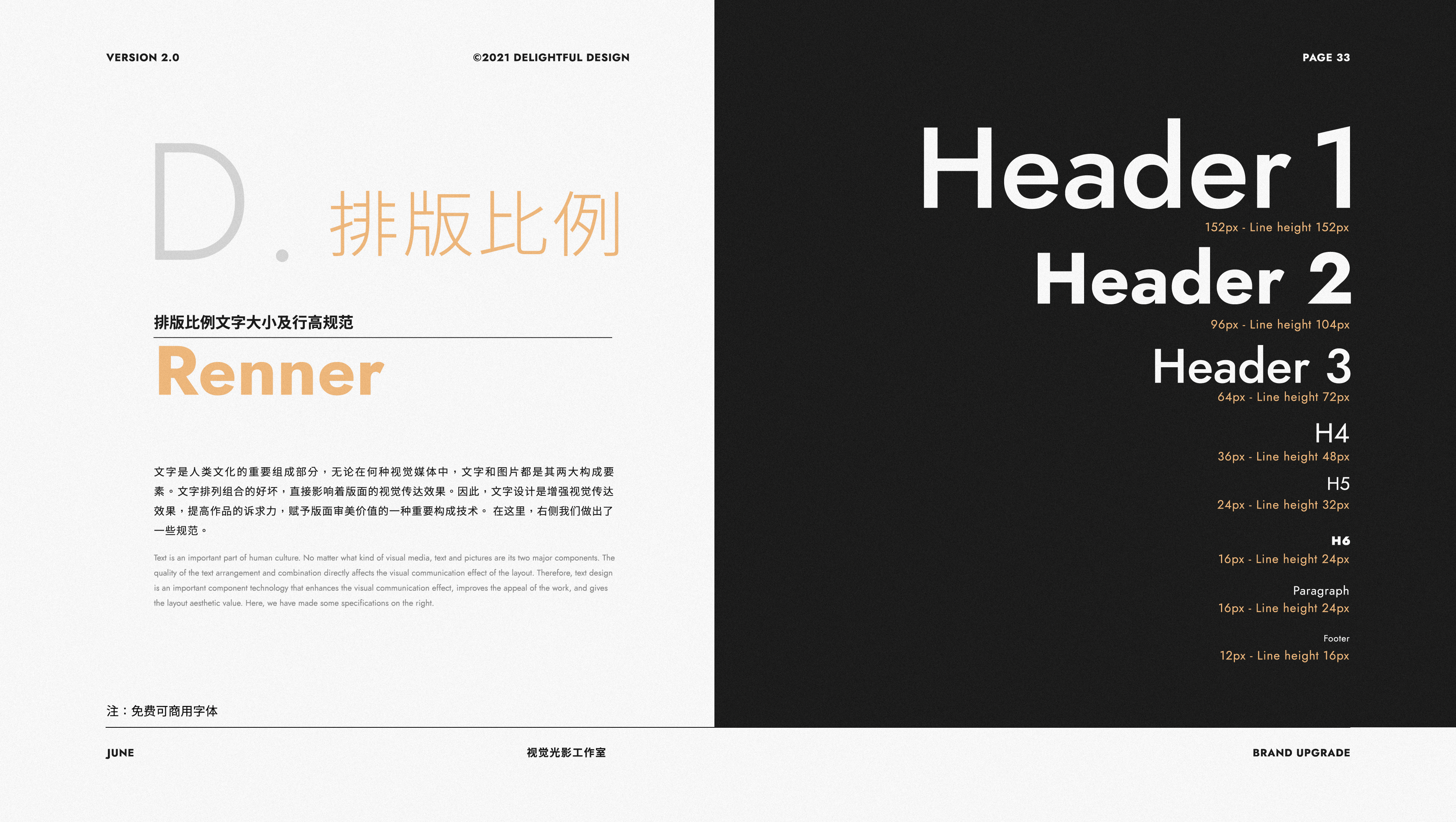 视觉光影-品牌升级 VI 2.0 标志设计