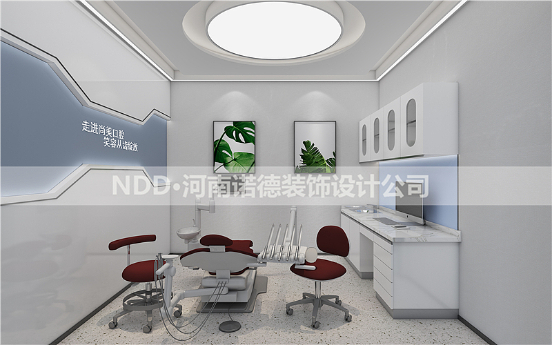 高端牙科诊所装修效果图|高端口腔诊所装修图片