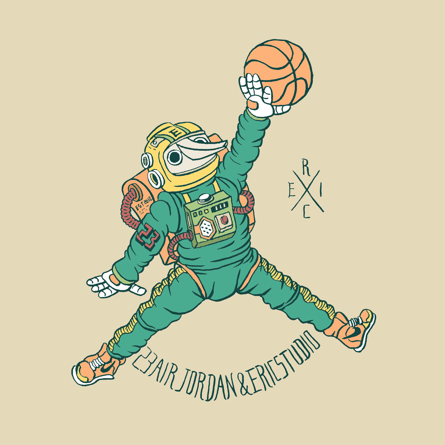 匹诺曹系列插画-ericstudio