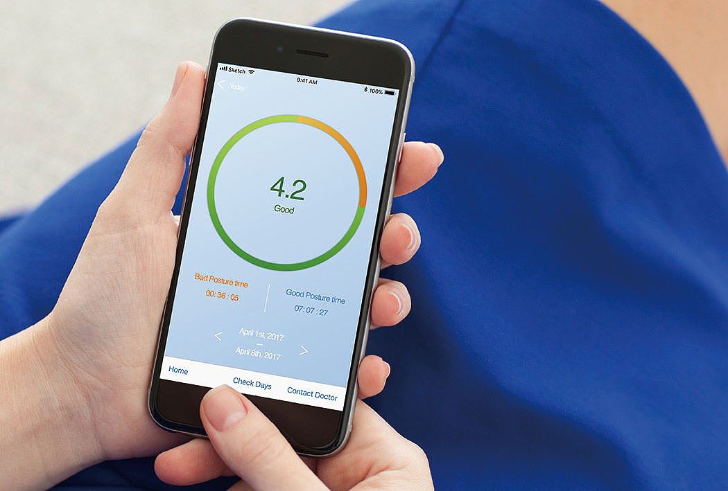 专门为办公室设计的按摩设备