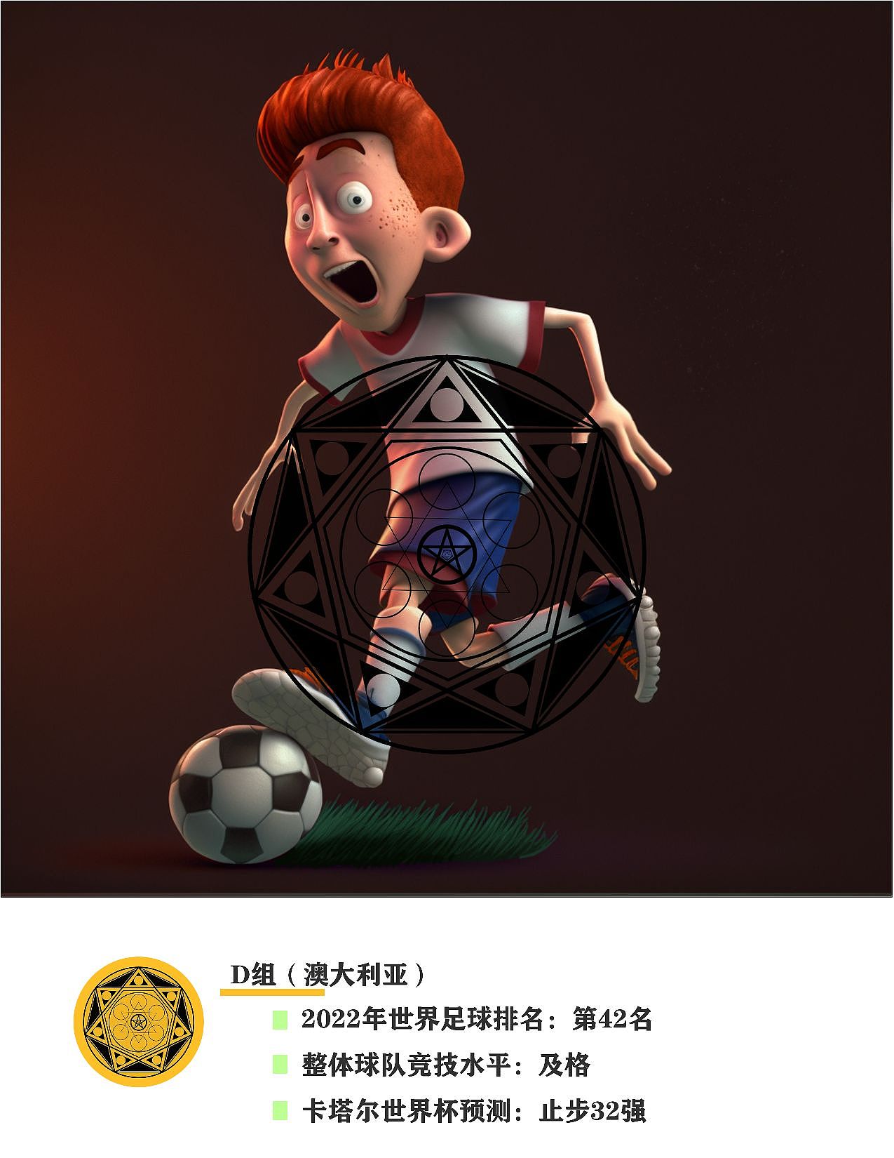 2022卡塔尔世界杯卡通人物