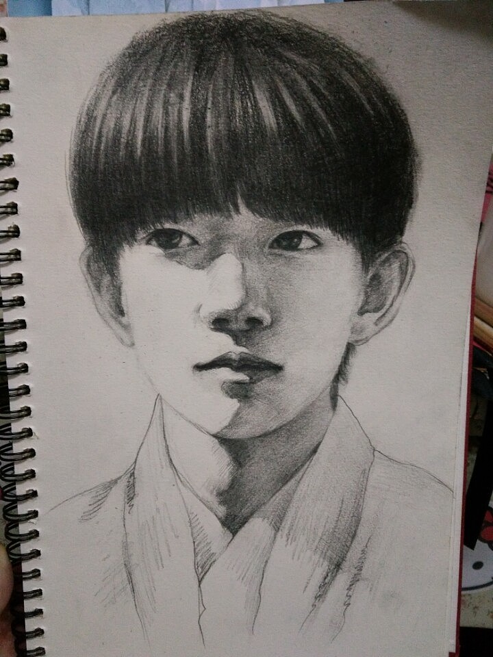 千玺（图ZOTg3MDI1NzY=） - 绘画 - 站酷设计师Lynne红林原创素材 - 站酷ZCOOL