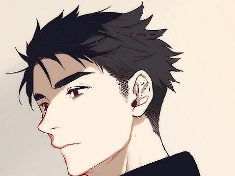 「教程」插画中的男角色!