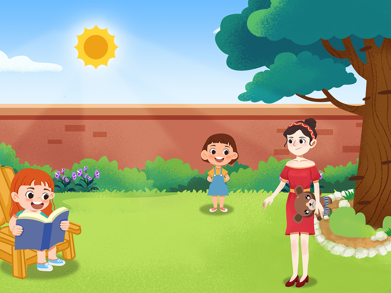 儿童英文读物插画绘本（图ZMjA5NTA4NDg0） - 儿童插画 - 站酷设计师RiceQ原创素材 - 站酷ZCOOL