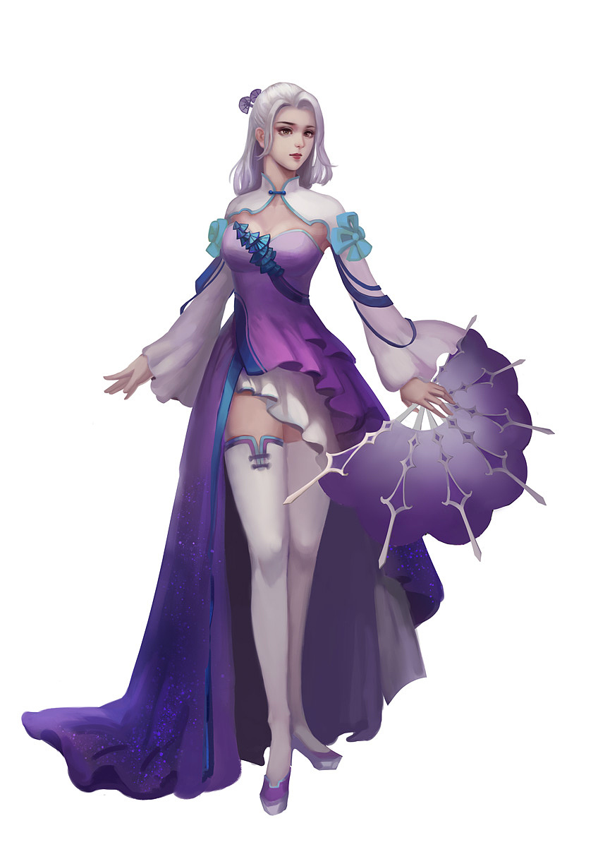 插画练习-原创人物设计