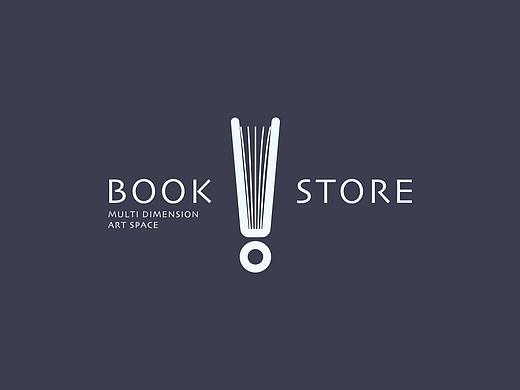 《哇哦！书店？》书吧Logo提案