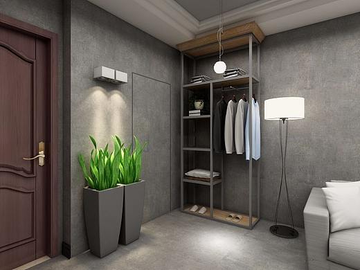 工业风LOFT公寓装饰案例欣赏