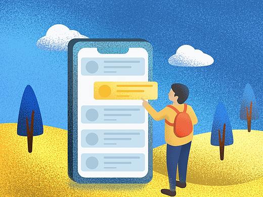 启动页（噪点）