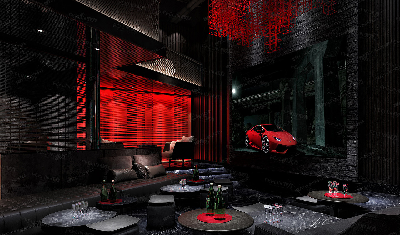 【非力】酷姿KTV包间改造（图ZMTIzMDY0NTc2） - 家装设计 - 站酷设计师Cc拾叁原创素材 - 站酷ZCOOL