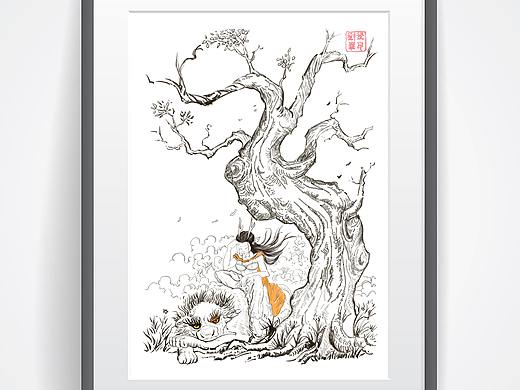 手繪獅子（個(gè)人主頁-ZNDQ2OTAzODA=） - 藝術(shù)插畫 - 站酷設(shè)計(jì)師劉發(fā)羣原創(chuàng)素材 - 站酷ZCOOL