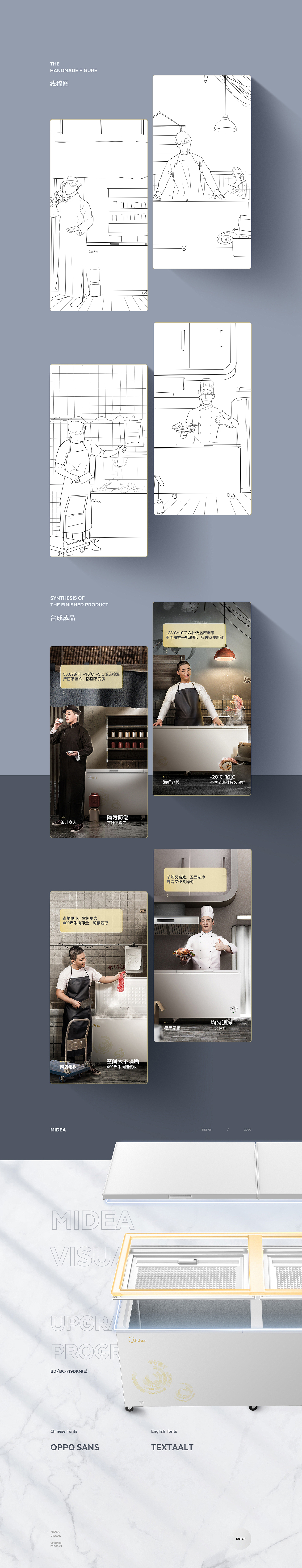 美的冷柜全案新视觉分享（图ZMjA3ODQxODM2） - 电商 - 站酷设计师松鼠跃动战略咨询原创素材 - 站酷ZCOOL