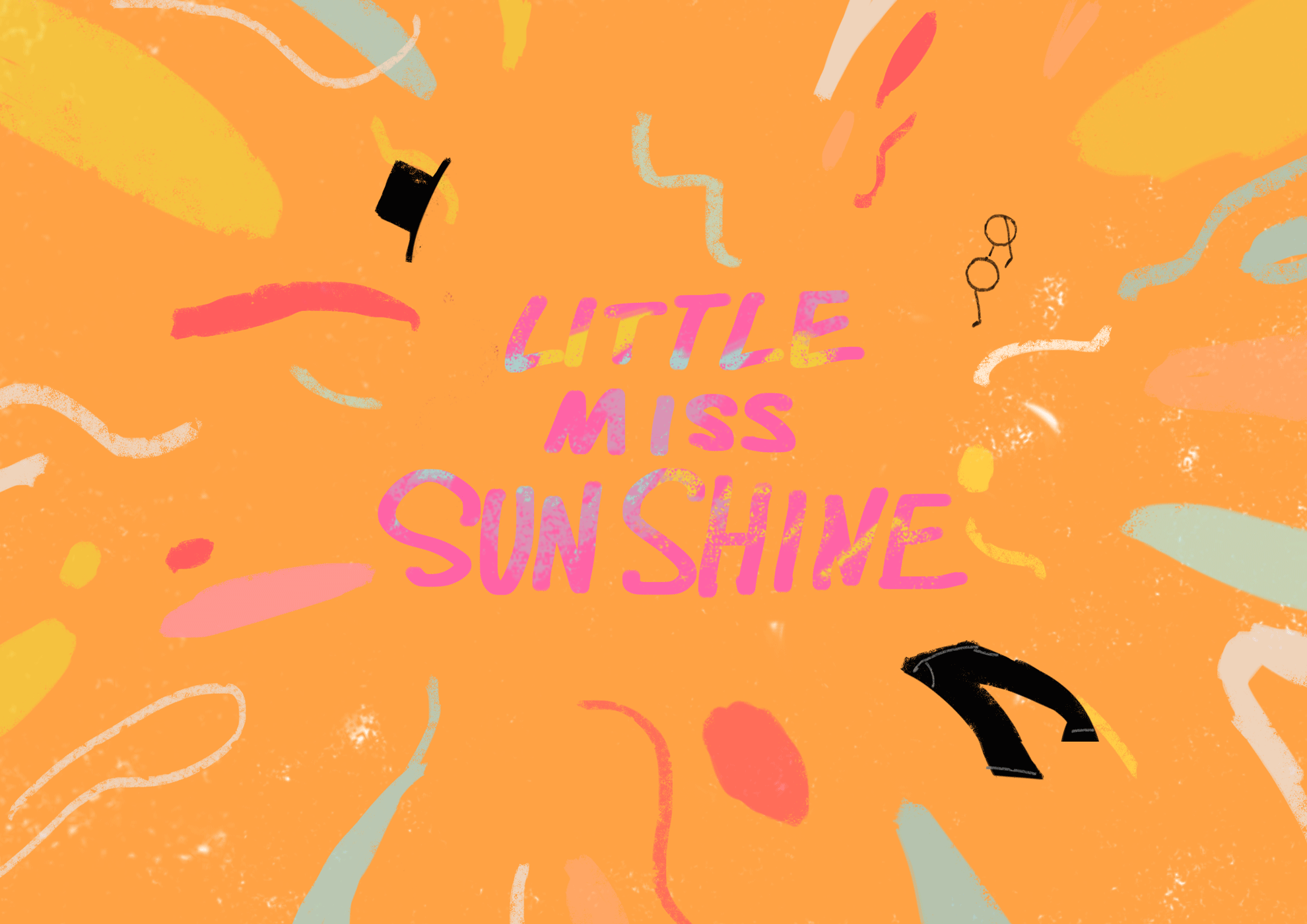 LITTLE MISS SUNSHINE（图ZMTc1NDE2NjI4） - 儿童插画 - 站酷设计师GrettA_Zhou原创素材 - 站酷ZCOOL