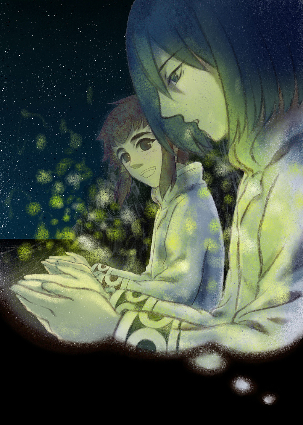 d.gray-man 阿尔玛x神田优同人绘本《つないだ手にキスを》