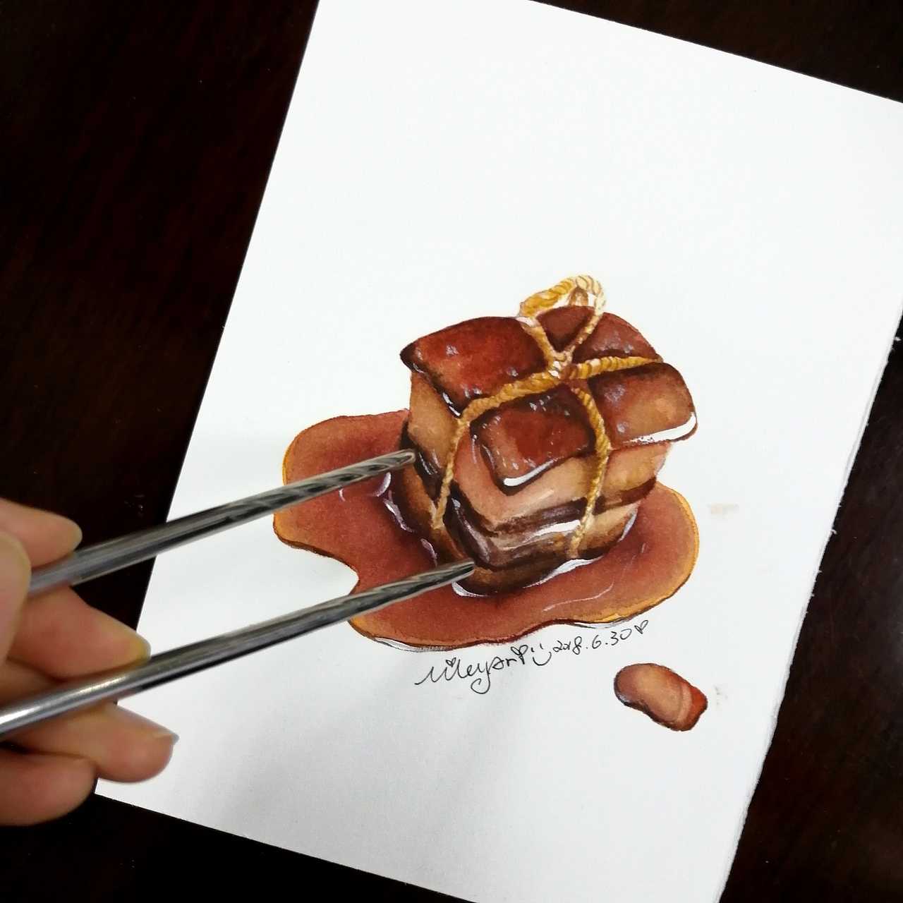 2018第一次尝试水彩画（图ZMjE1ODM0MzQ4） - 绘画 - 站酷设计师MileyAri肉丸子原创素材 - 站酷ZCOOL