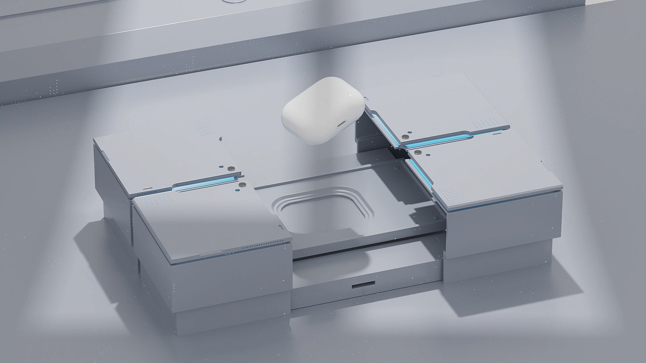 黑色充电宝电商产品动画---2021.12月