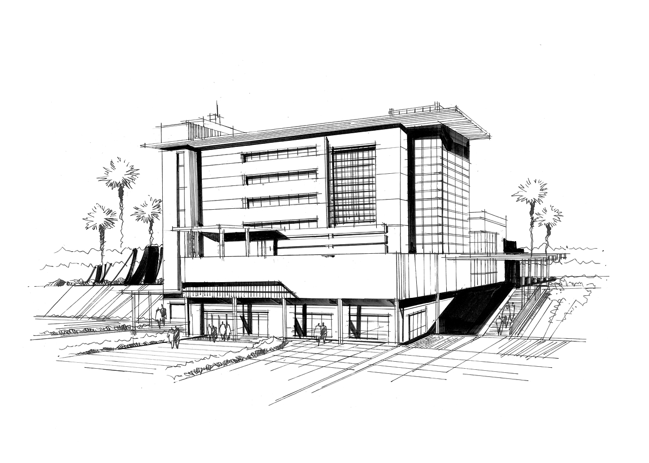 建筑步骤图设计