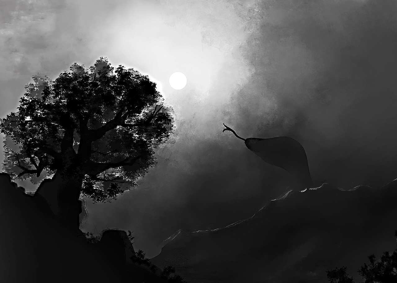 概念设计黑白稿