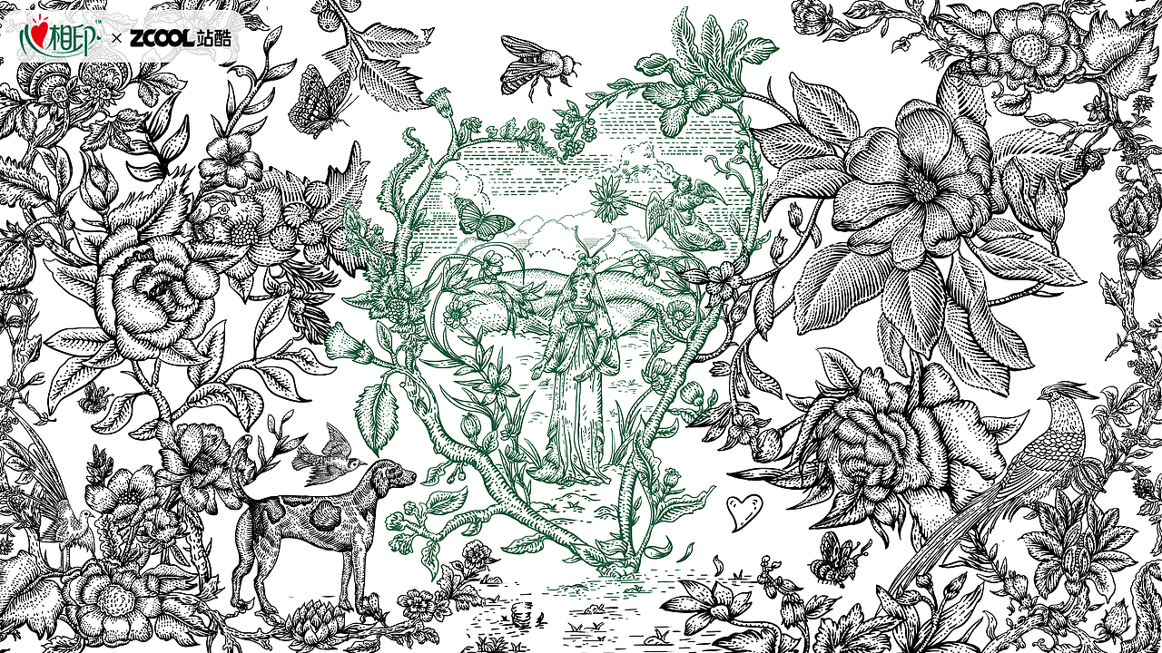 翱翔那个安静和谐森林家园