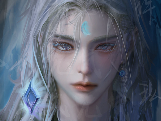 雪域灵使3.0（个人主页-ZNjkwMDc1MzY=） - 绘画 - 站酷设计师山风咒岚原创素材 - 站酷ZCOOL