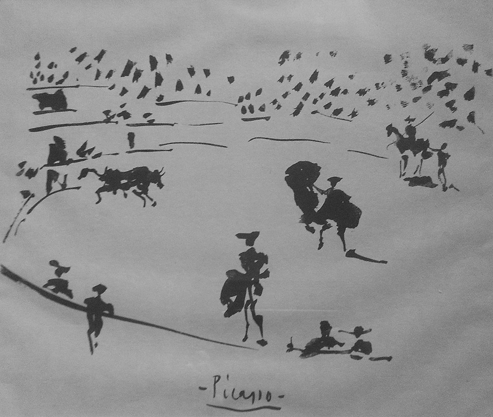 毕加索-斗牛系列