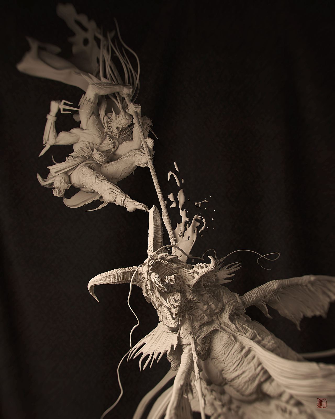 巡海夜叉(素模)