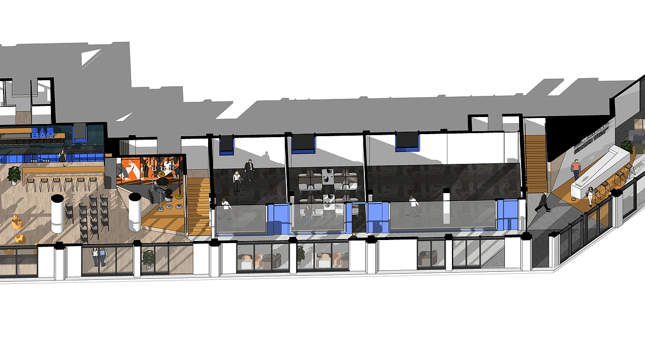 杭州市滨江区西兴街道滨和社区邻聚里/党群服务中心（图ZMjQzNDg4NzAw） - 商业空间设计 - 站酷设计师YYCC奕成原创素材 - 站酷ZCOOL