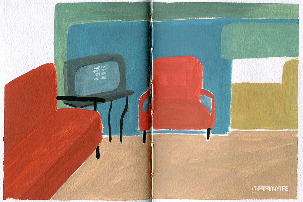 【翻翻乐】半个月画完速写本