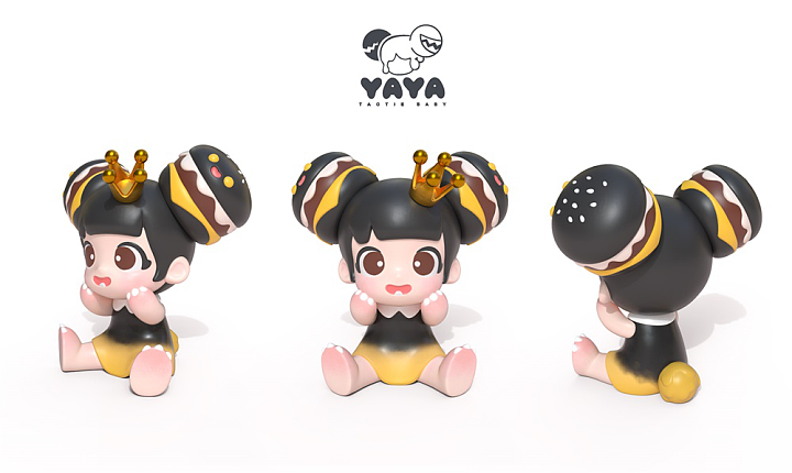 潮玩|吞掉负能量的饕餮少女！（图ZMjc3MjY5ODc2） - 玩具 - 站酷设计师萌达布MoeDouble原创素材 - 站酷ZCOOL