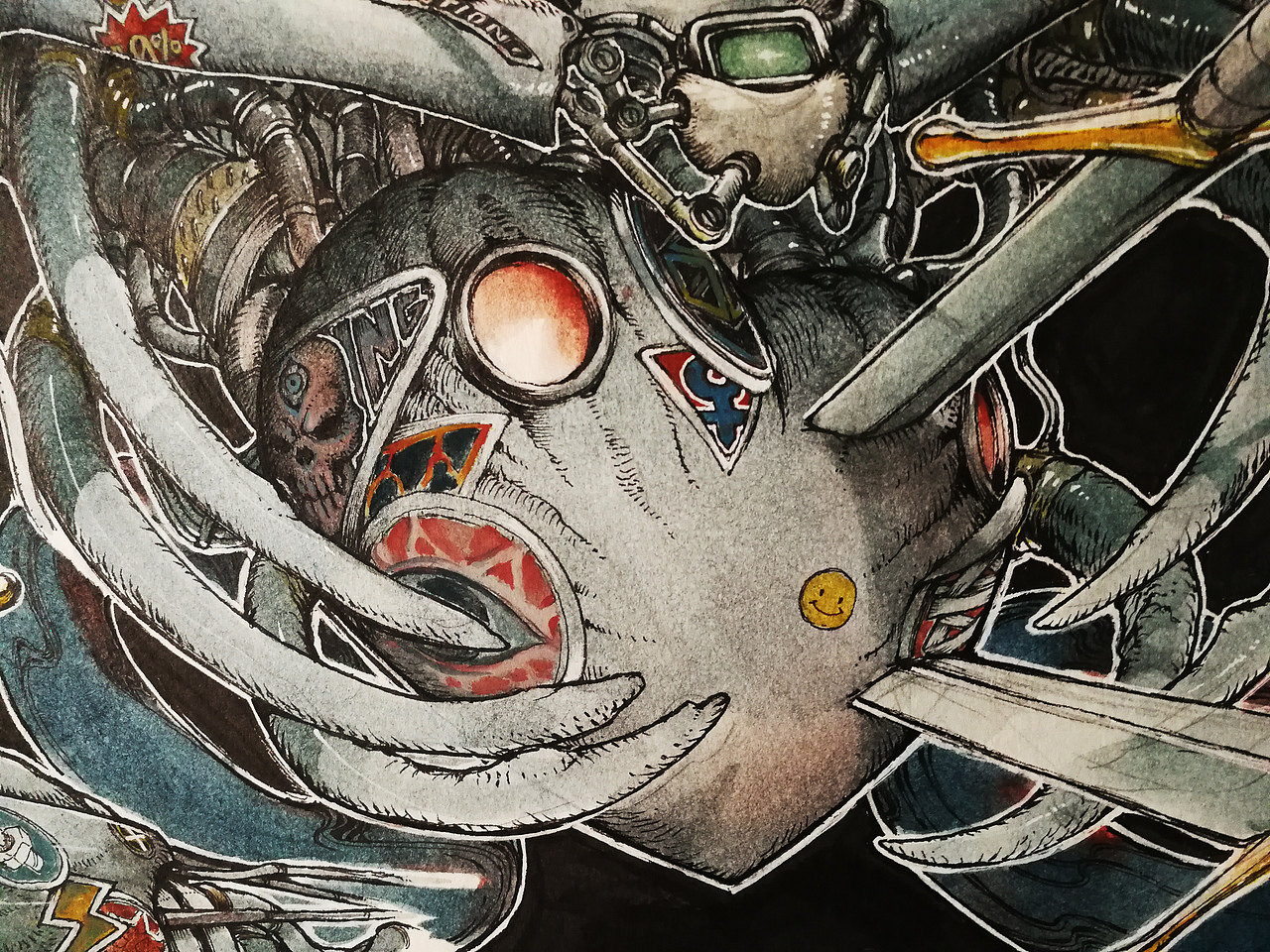 Determination 決心 2018-01（图ZMTA1OTU3Mzg0） - 艺术插画 - 站酷设计师我的药呢原创素材 - 站酷ZCOOL