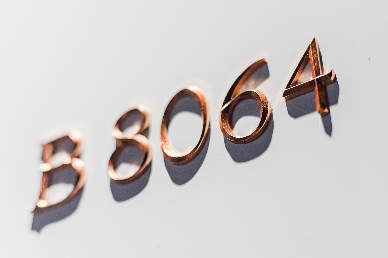 金属厚板实心字工艺应用