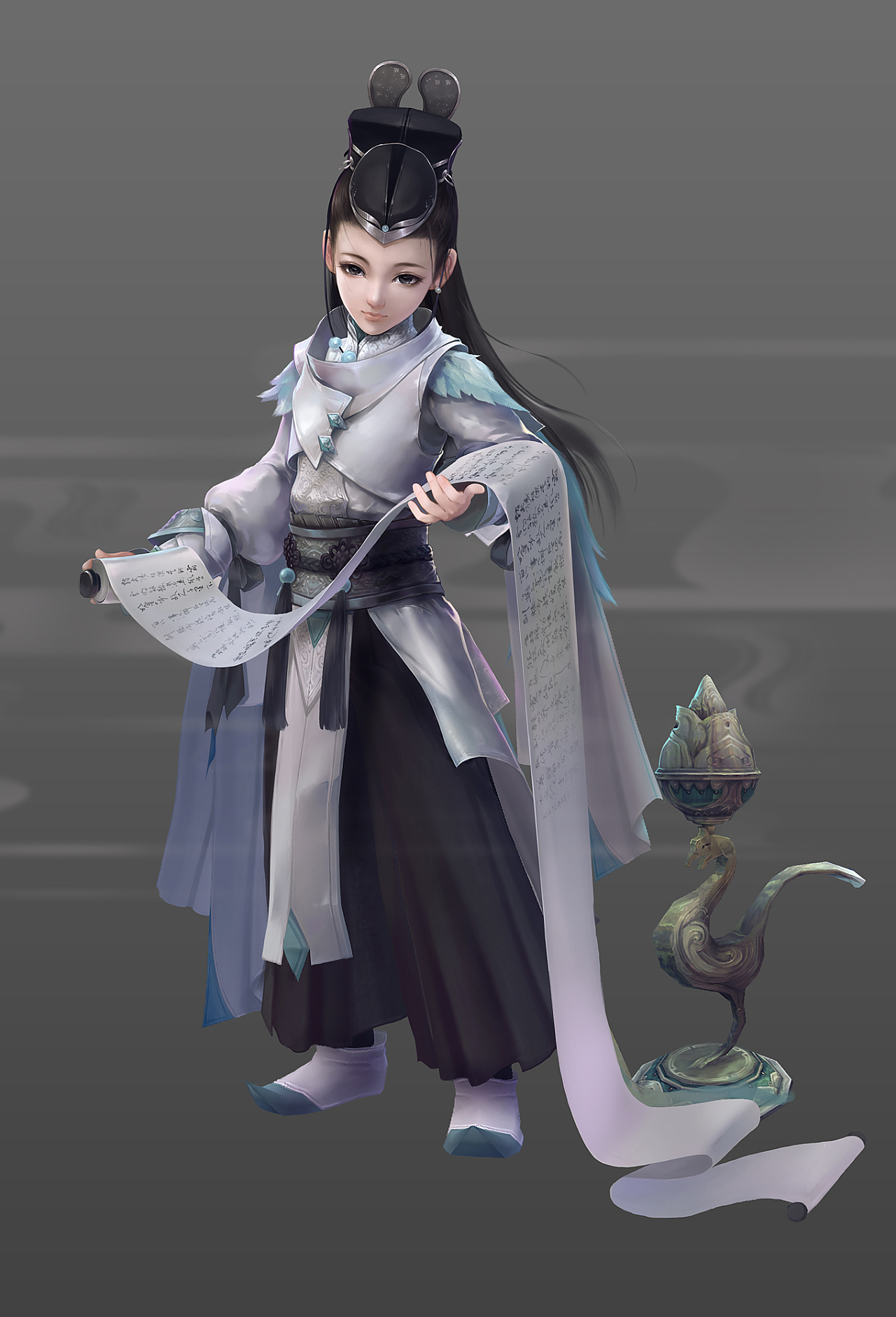 剑网3相关宣传人物插画