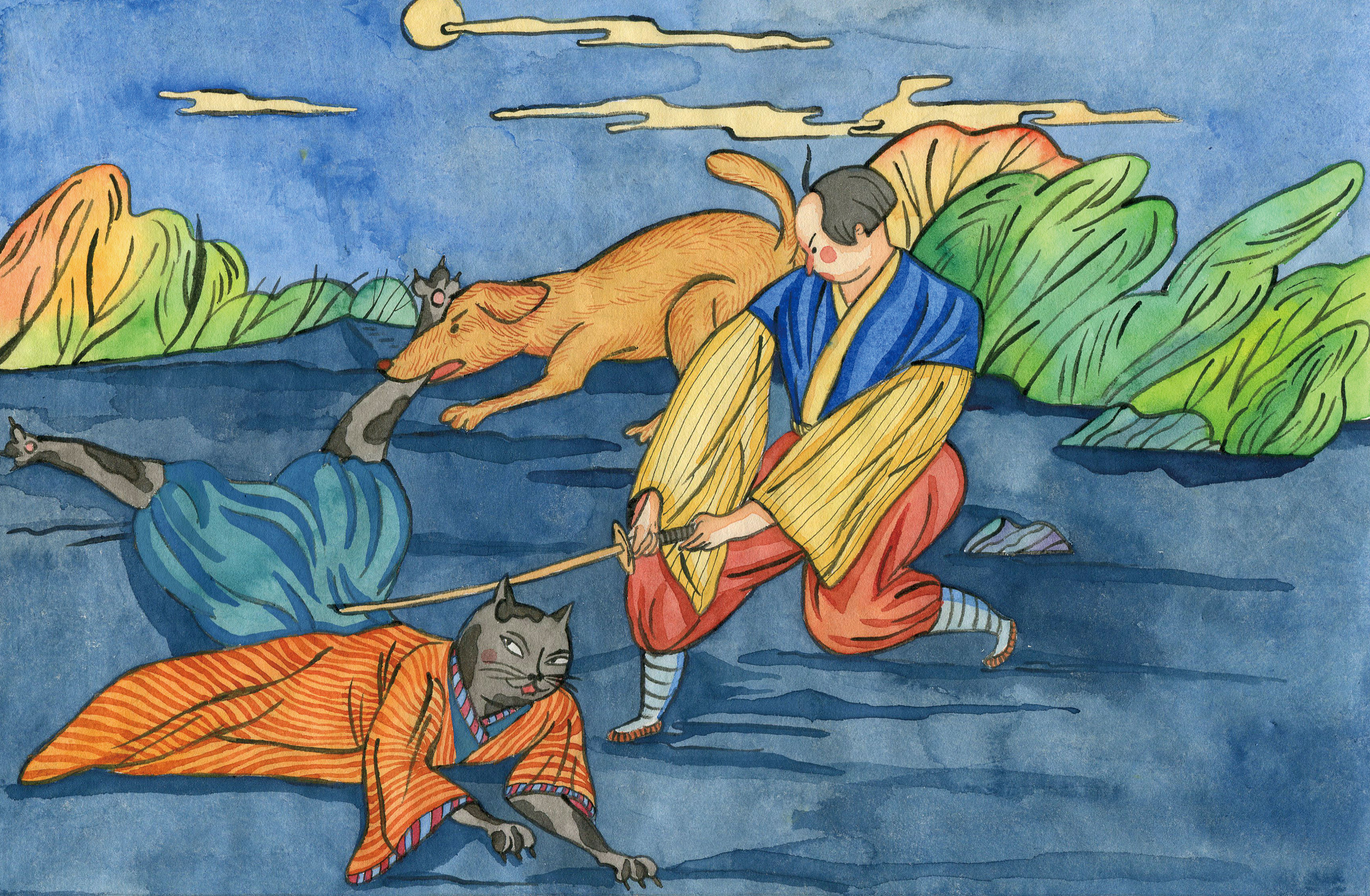 蝴蝶犬|插画|绘本|mhanhan0911 - 原创作品 - 站酷 (zcool)