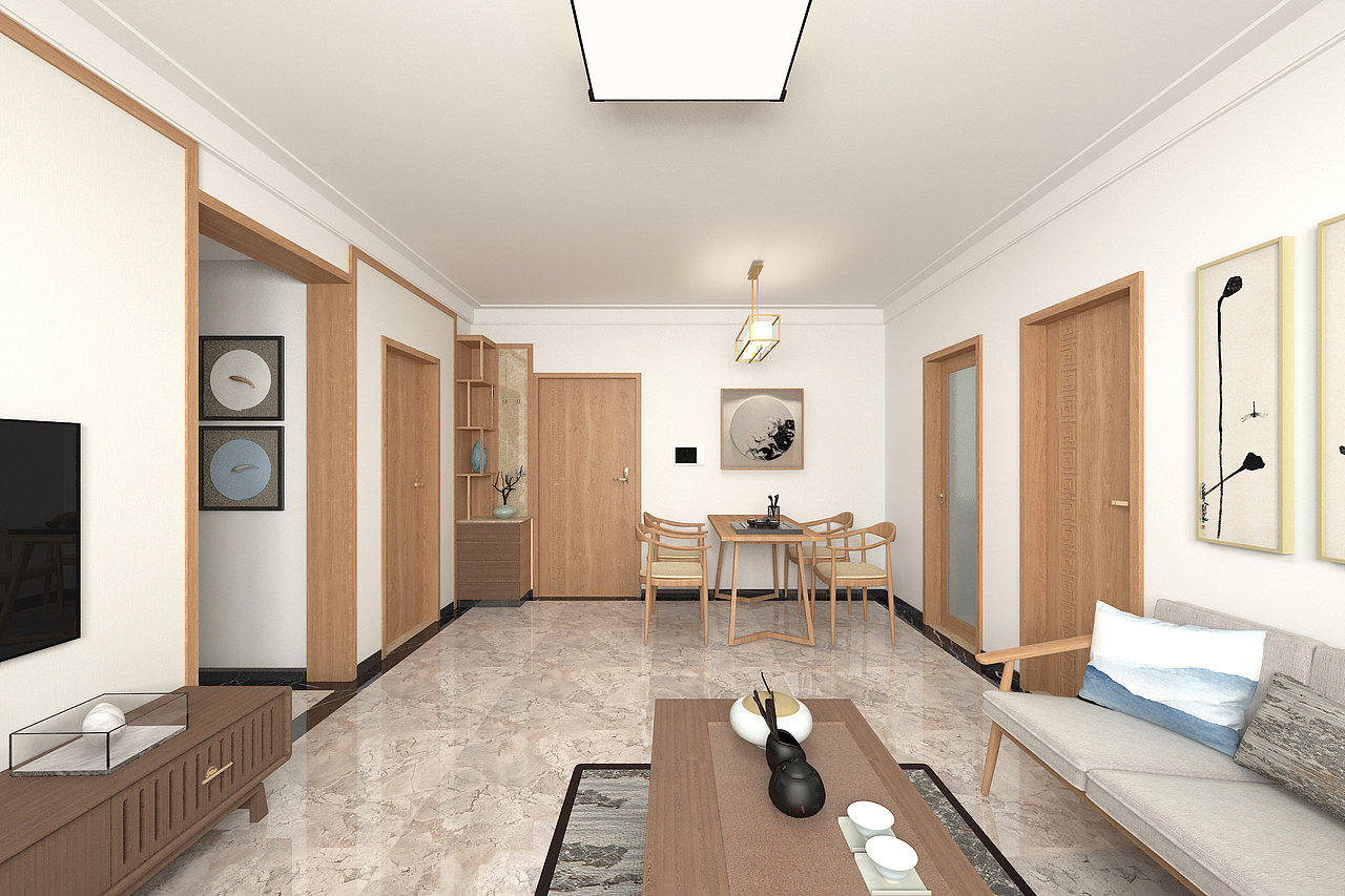 小户型简中式简约设计