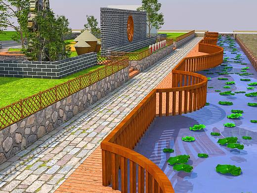 美丽乡村文化园方案效果图