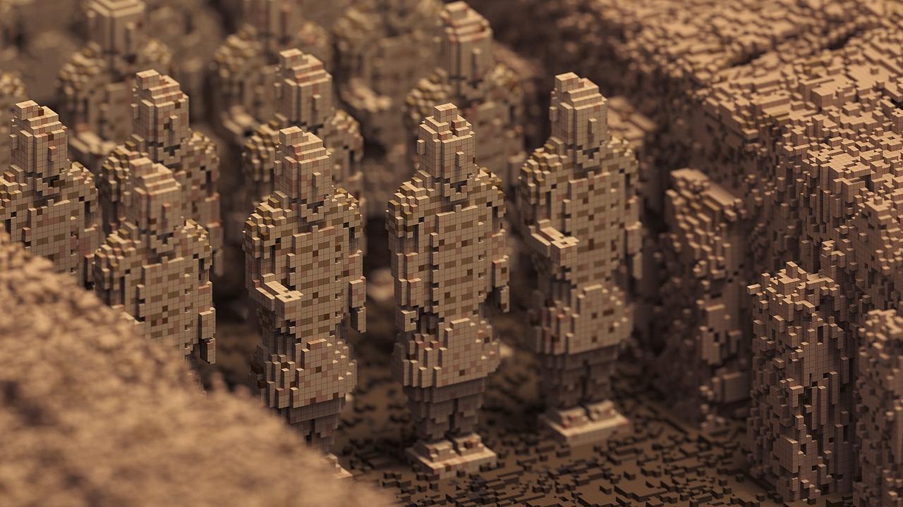 Magicavoxel 体素兵马俑（图ZMTMxMjU2MzQw） - 场景 - 站酷设计师图为设计原创素材 - 站酷ZCOOL
