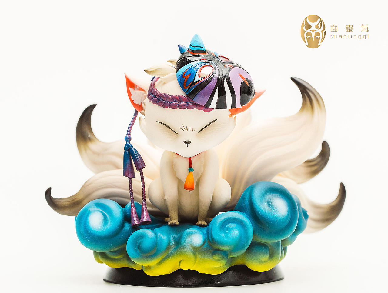 可拆面具神兽系列《心生千面--九尾狐》