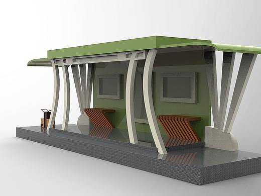 创意城市公交站台