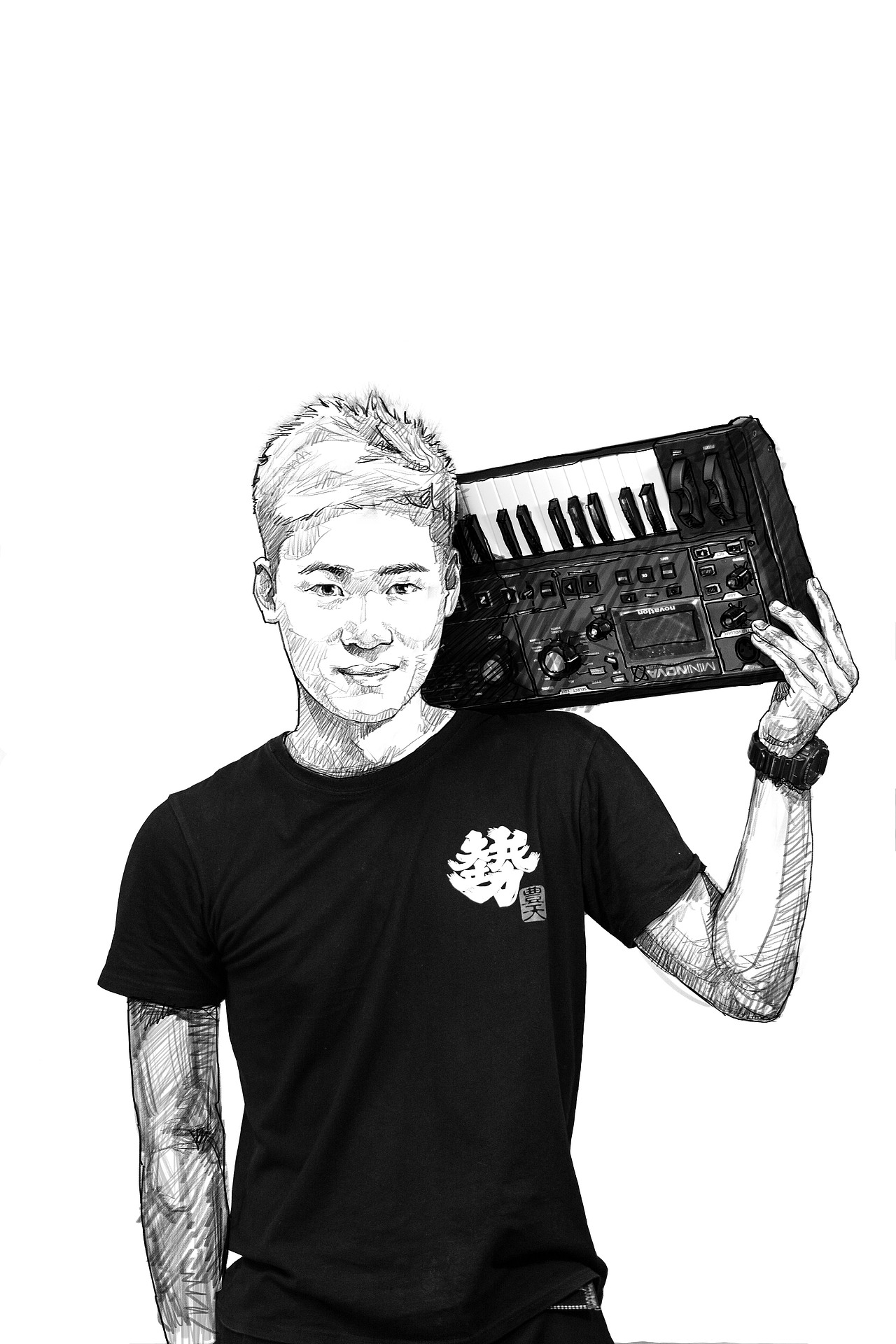 序言乐队海报（图ZMzc4MDA1MzI=） - 海报 - 站酷设计师陈皮果原创素材 - 站酷ZCOOL