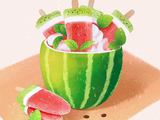 西瓜味的小冰棍兒～（個(gè)人主頁(yè)-ZNDI5OTU4NTY=） - 創(chuàng)作習(xí)作 - 站酷設(shè)計(jì)師冰糖葫蘆不加糖原創(chuàng)素材 - 站酷ZCOOL