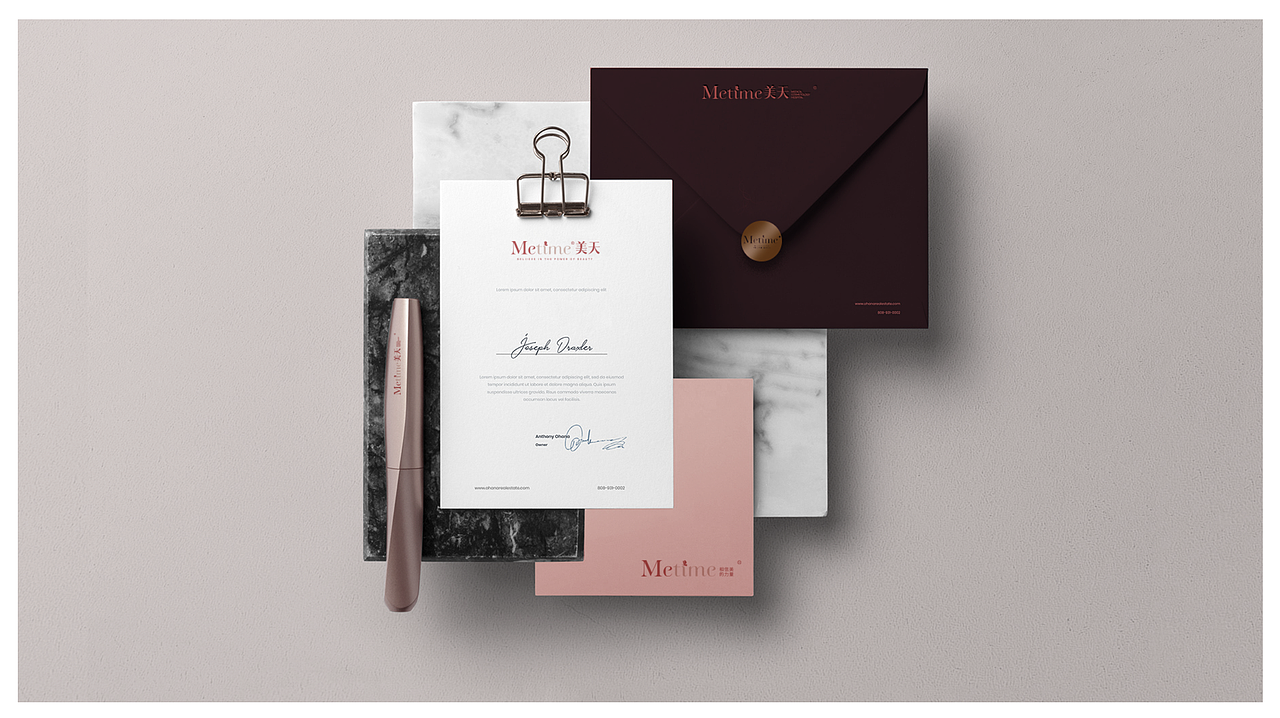 Metime美天医疗美容整形医院-品牌VI升级提案(图ZMTkzNTgxMjMy) - 品牌 - 站酷设计师思悟品牌设计原创素材 - 站酷ZCOOL