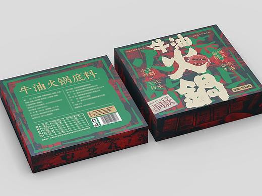 复古创意火锅底料包装