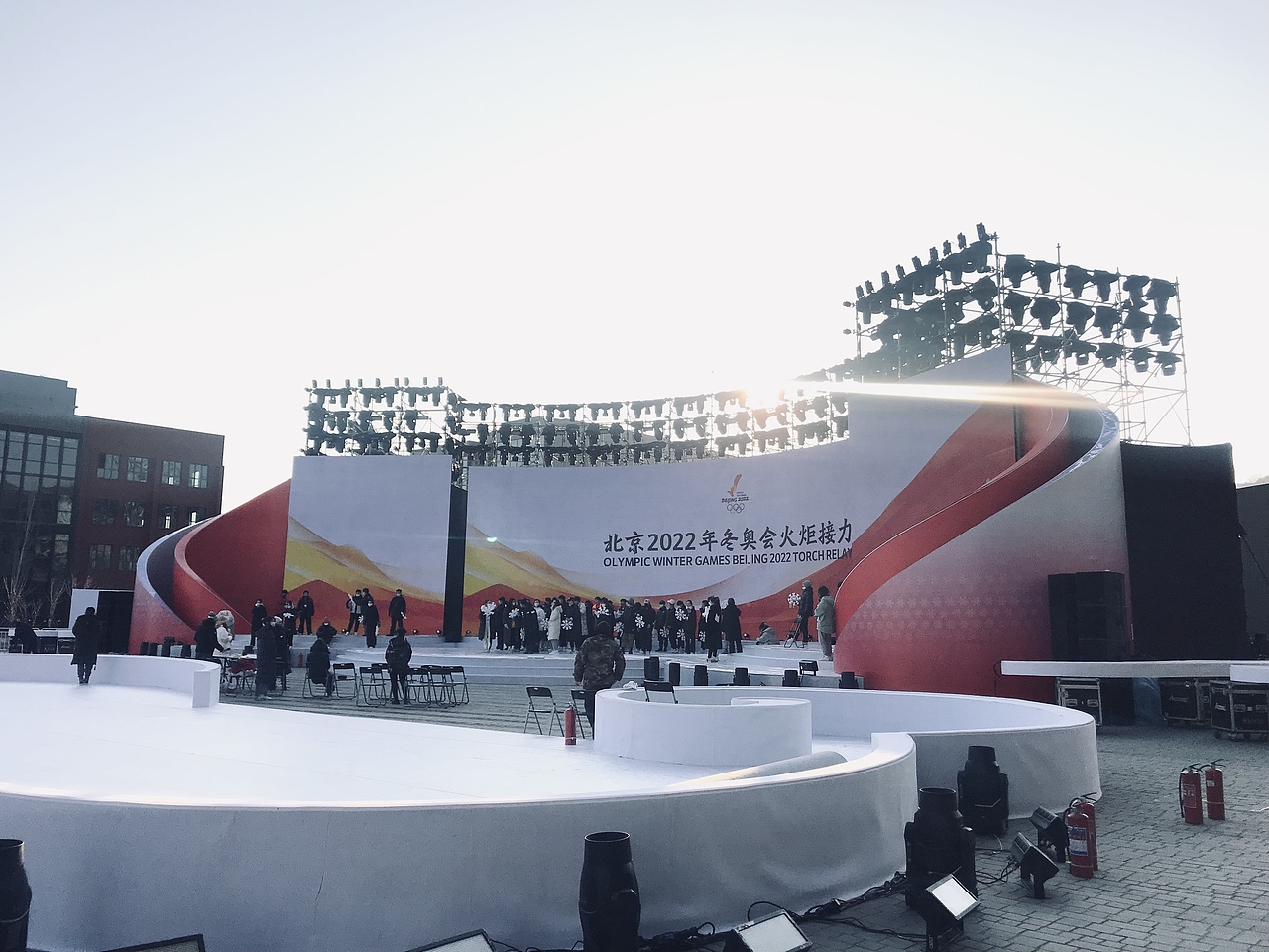 2022冬奥会火炬接力仪式（图ZMjg4MDc5OTg0） - 舞台美术 - 站酷设计师大帅Ds原创素材 - 站酷ZCOOL