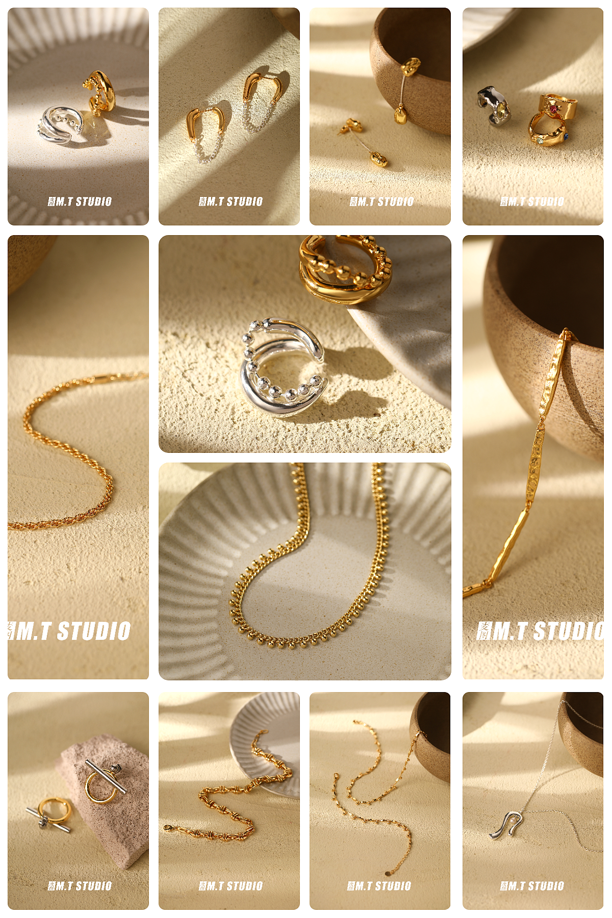 首饰氛围感拍摄